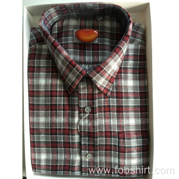 Cotton Flannel Fabric Business Shirt